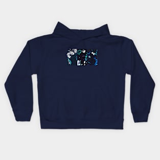 team 7 of jujutsu kaisen Kids Hoodie